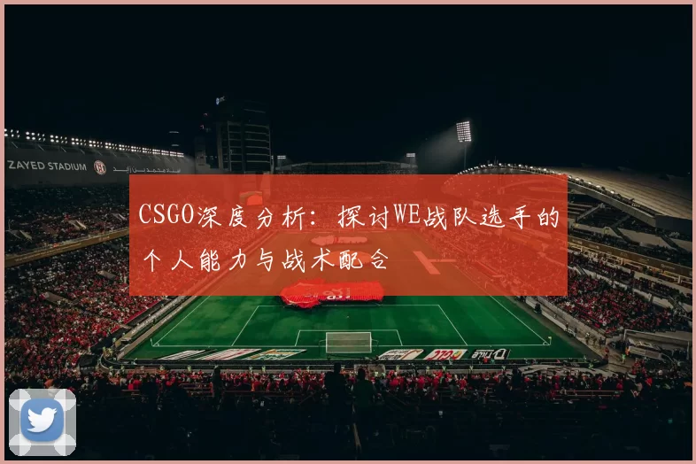 CSGO深度分析：探讨WE战队选手的个人能力与战术配合
