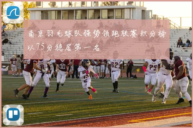 南京羽毛球队强势领跑联赛积分榜以75分稳居第一名